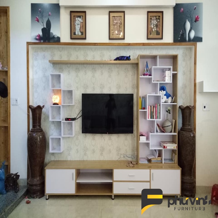 Thi Công Nội Thất Trọn Gói Giá Rẻ 82 tủ tivi